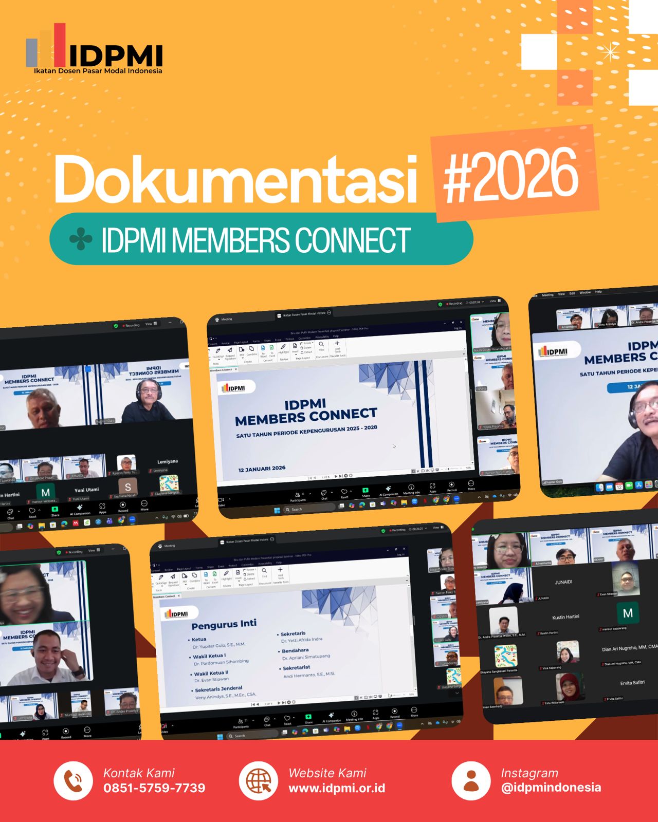 Ikatan Dosen Pasar Modal Indonesia Gelar Members Connect
